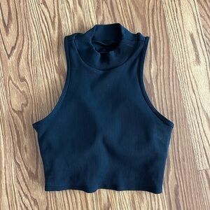 Goddess Rib cropped dynamite bra tank XS